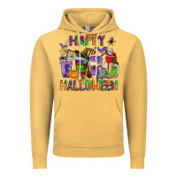 Vintage Mustard happy halloween coffee cups Vintage Hoodie - AdoDesignShop