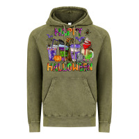 Vintage Olive happy halloween coffee cups Vintage Hoodie - AdoDesignShop