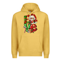 Antique Gold love gnomes Premium Hoodie - FaDigitalArtStudio