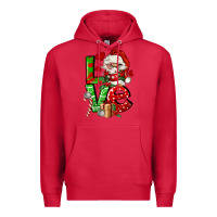 Cardinal love gnomes Premium Hoodie - FaDigitalArtStudio