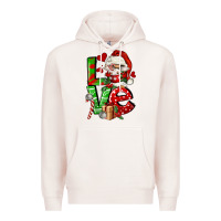 Pale Pink love gnomes Premium Hoodie - FaDigitalArtStudio