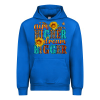 Cobalt aim higher dream bigger Urban Hoodie - HRA Design Shop