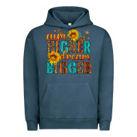 Pigment Midnight Navy aim higher dream bigger Urban Hoodie - HRA Design Shop