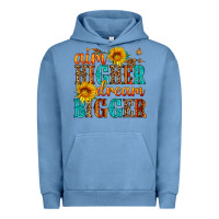Pigment Pebble Blue aim higher dream bigger Urban Hoodie - HRA Design Shop
