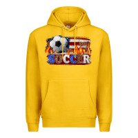Lemon western american flag soccer Premium Hoodie - HRA Design Shop