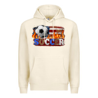 Tofu western american flag soccer Premium Hoodie - HRA Design Shop