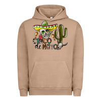 Pigment Burro cinco de mayo Urban Hoodie - SublimationCraftShop