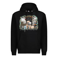 Black stay focused Premium Hoodie - SublimationCraftShop