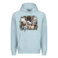 Blue Mist stay focused Premium Hoodie - SublimationCraftShop