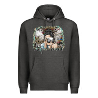 Charcoal Heather stay focused Premium Hoodie - SublimationCraftShop