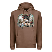 Chestnut stay focused Premium Hoodie - SublimationCraftShop