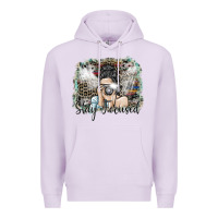 Lilac stay focused Premium Hoodie - SublimationCraftShop