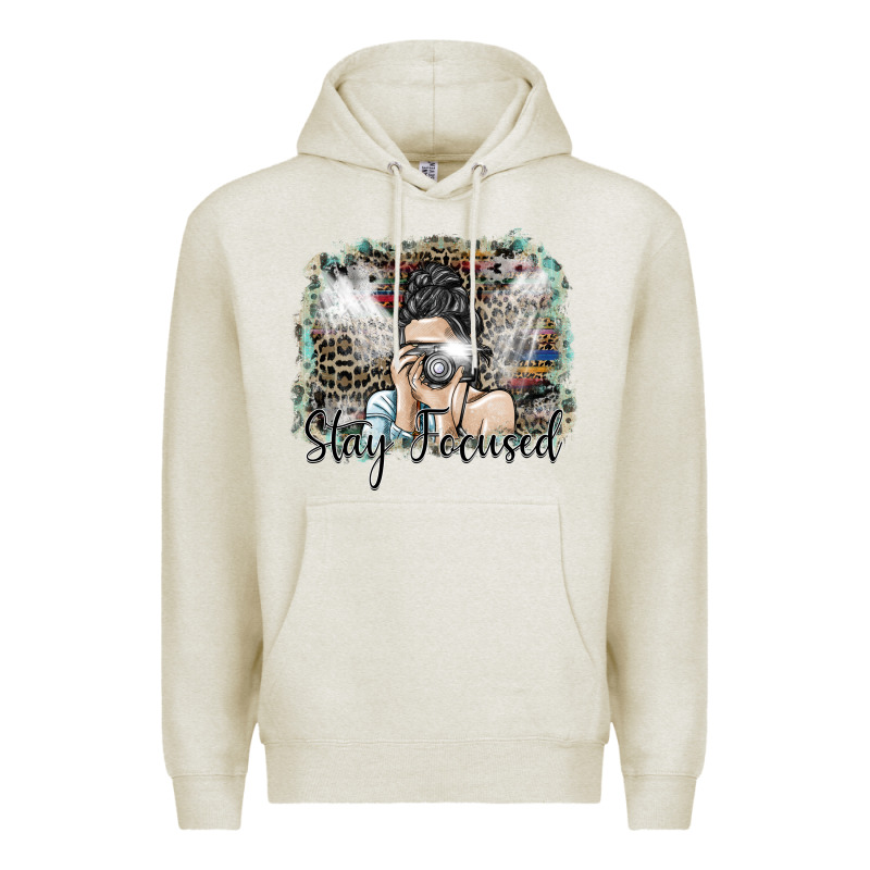 Stay Focused Premium Hoodie by SublimationCraftShop | Teevron