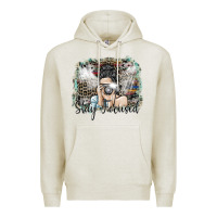 Oatmeal Heather stay focused Premium Hoodie - SublimationCraftShop