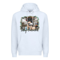 White stay focused Premium Hoodie - SublimationCraftShop