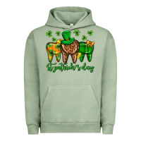 Pigment Oil Green Dentist st. patricks day Urban Hoodie - Neo Western