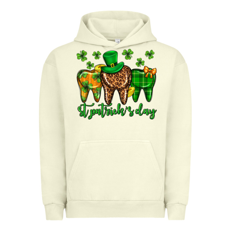 Dentist St. Patricks Day Urban Hoodie by Neo Western | Teevron