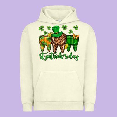 Dentist St. Patricks Day Urban Hoodie Designed By Neo Western