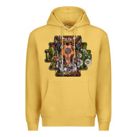Antique Gold stay wild Premium Hoodie - SublimationCraftShop