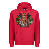Cardinal stay wild Premium Hoodie - SublimationCraftShop