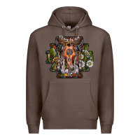 Coffee stay wild Premium Hoodie - SublimationCraftShop