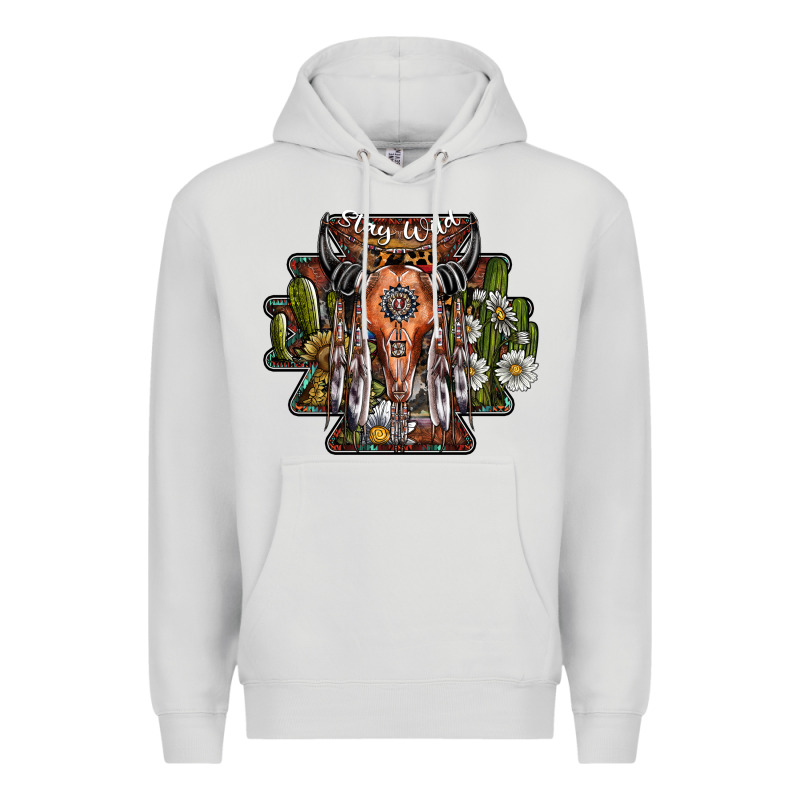 Stay Wild Premium Hoodie by SublimationCraftShop | Teevron