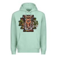 Seafoam stay wild Premium Hoodie - SublimationCraftShop