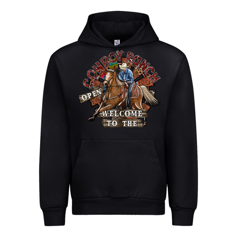 Cowboy Ranch Urban Hoodie by SublimationCraftShop | Teevron