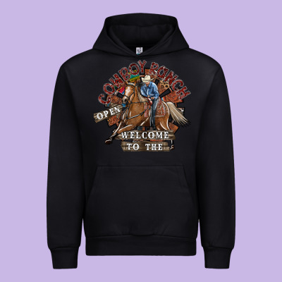 Cowboy Ranch Urban Hoodie Designed By Sublimationcraftshop