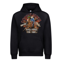 Black cowboy ranch Urban Hoodie - SublimationCraftShop