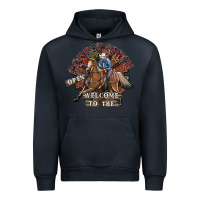 Navy cowboy ranch Urban Hoodie - SublimationCraftShop