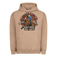Pigment Burro cowboy ranch Urban Hoodie - SublimationCraftShop