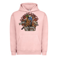 Pigment Salmon cowboy ranch Urban Hoodie - SublimationCraftShop