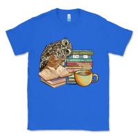 True Royal owl and books Classic Tee - BarkalooDesign