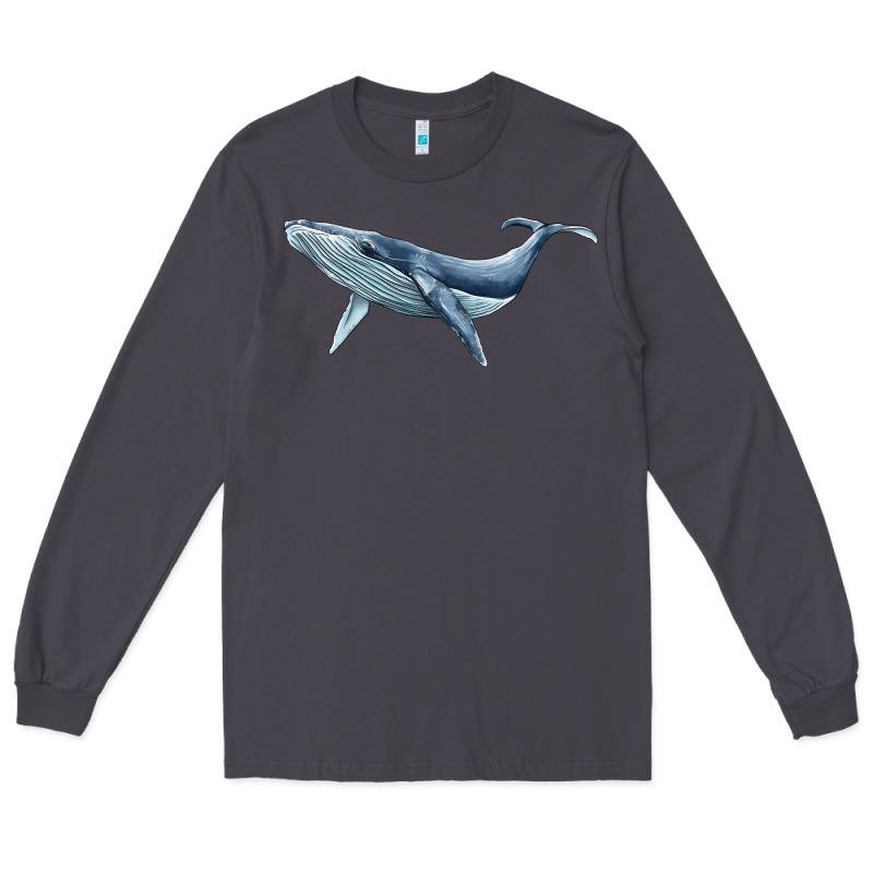 Humpback Whale Long Sleeve Tee by BarkalooDesign | Teevron