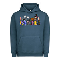 Pigment Midnight Navy Drink Up Witches Urban Hoodie - CowhideDigitalArt