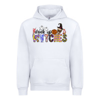 White Drink Up Witches Urban Hoodie - CowhideDigitalArt