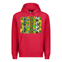 Cardinal St. Patrick's Day brushstrokes Premium Hoodie - Neo Western