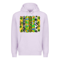 Lilac St. Patrick's Day brushstrokes Premium Hoodie - Neo Western