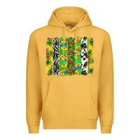 Mustard St. Patrick's Day brushstrokes Premium Hoodie - Neo Western