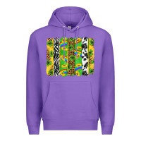 Purple St. Patrick's Day brushstrokes Premium Hoodie - Neo Western