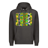 Smoke St. Patrick's Day brushstrokes Premium Hoodie - Neo Western