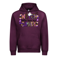 Mauve Wine Witch Better Have My Candy Urban Hoodie - CowhideDigitalArt
