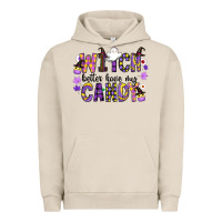 Pigment French Oak Witch Better Have My Candy Urban Hoodie - CowhideDigitalArt