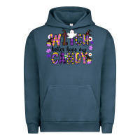 Pigment Midnight Navy Witch Better Have My Candy Urban Hoodie - CowhideDigitalArt