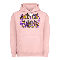 Pigment Salmon Witch Better Have My Candy Urban Hoodie - CowhideDigitalArt