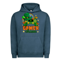 Pigment Midnight Navy Gamer chaun st.patricks day Urban Hoodie - Neo Western