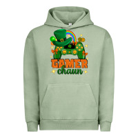 Pigment Oil Green Gamer chaun st.patricks day Urban Hoodie - Neo Western