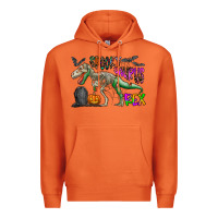 Carrot spooky saurus rex Premium Hoodie - CowhideDigitalArt