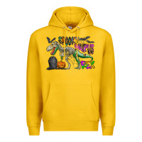 Lemon spooky saurus rex Premium Hoodie - CowhideDigitalArt
